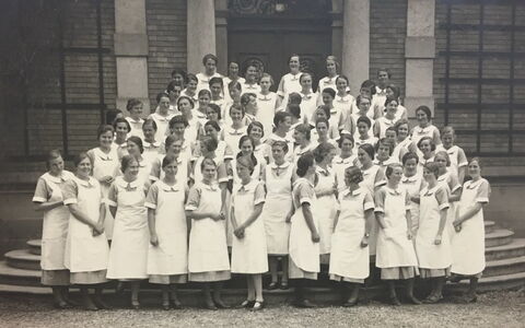 Historische Aufnahme aus dem Schularchiv