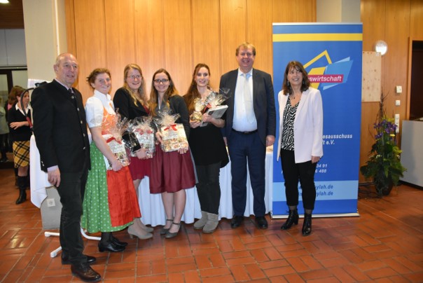 Die vier besten Teilnehmerinnen